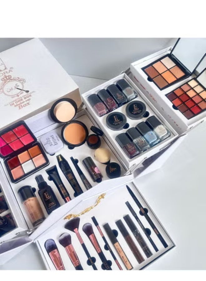 لورا بوكس الجمال من لورا المميز بالوان  واصناف مميزة ومتعددة كل ماتحتاجين في بوكس واحد - Image 3